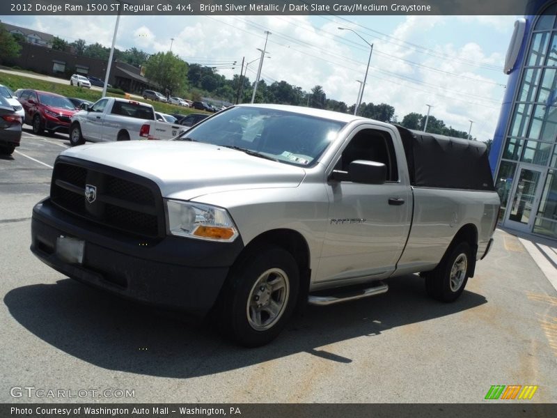  2012 Ram 1500 ST Regular Cab 4x4 Bright Silver Metallic