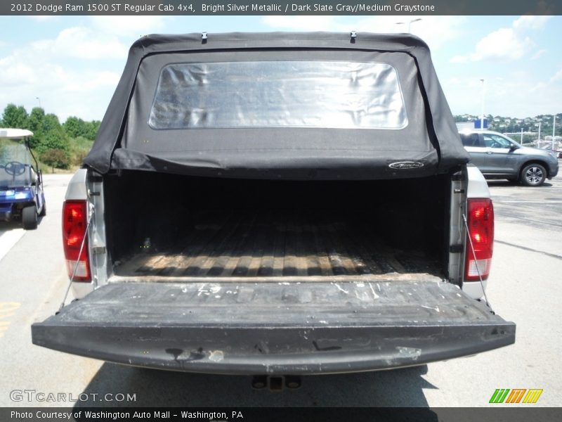 Bright Silver Metallic / Dark Slate Gray/Medium Graystone 2012 Dodge Ram 1500 ST Regular Cab 4x4