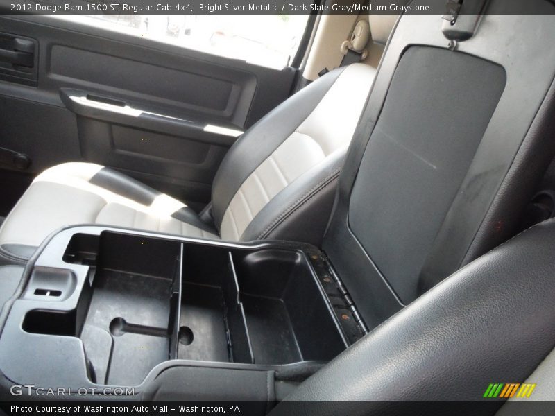 Bright Silver Metallic / Dark Slate Gray/Medium Graystone 2012 Dodge Ram 1500 ST Regular Cab 4x4