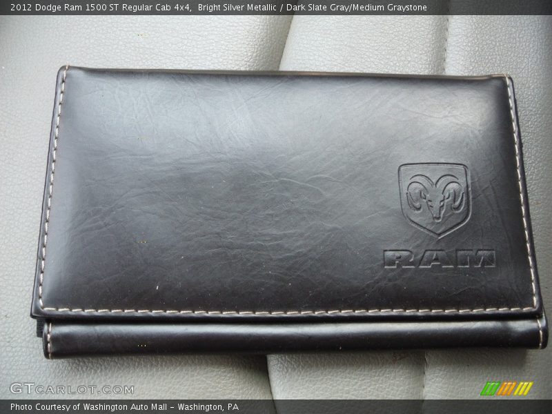 Bright Silver Metallic / Dark Slate Gray/Medium Graystone 2012 Dodge Ram 1500 ST Regular Cab 4x4