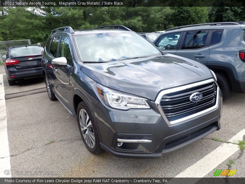 Magnetite Gray Metallic / Slate Black 2021 Subaru Ascent Touring