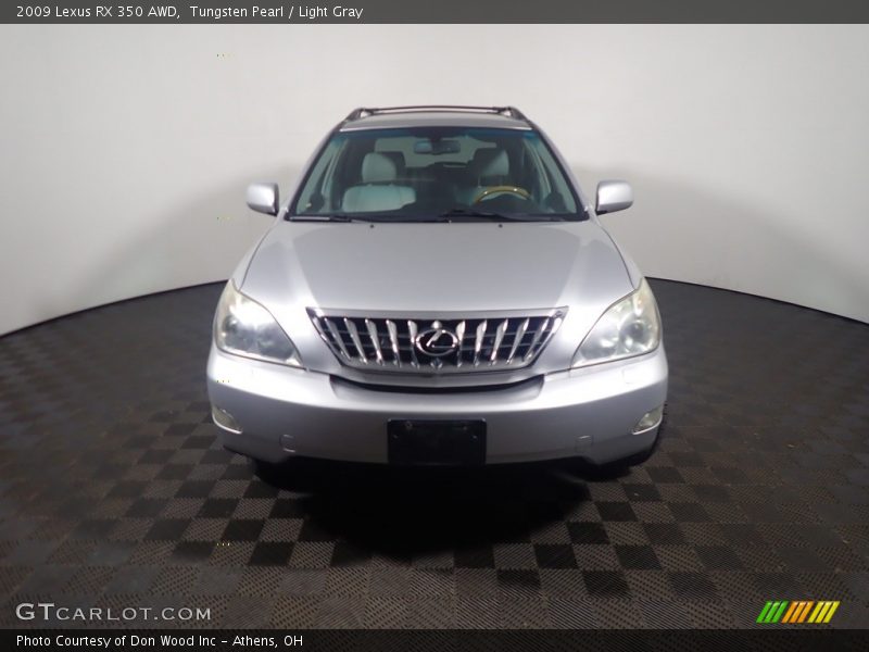 Tungsten Pearl / Light Gray 2009 Lexus RX 350 AWD