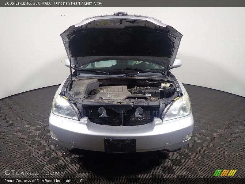 Tungsten Pearl / Light Gray 2009 Lexus RX 350 AWD