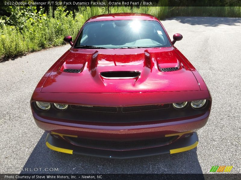 Octane Red Pearl / Black 2022 Dodge Challenger R/T Scat Pack Dynamics Package