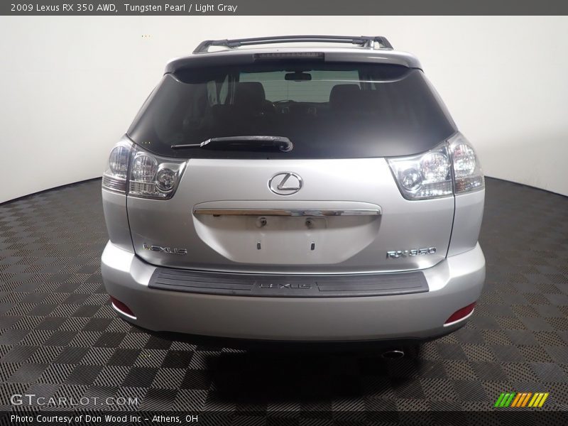 Tungsten Pearl / Light Gray 2009 Lexus RX 350 AWD