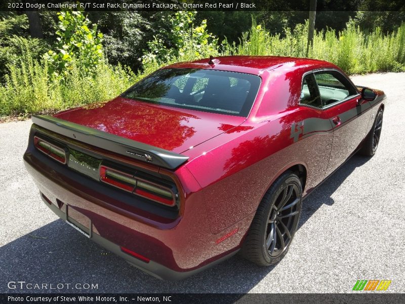 Octane Red Pearl / Black 2022 Dodge Challenger R/T Scat Pack Dynamics Package