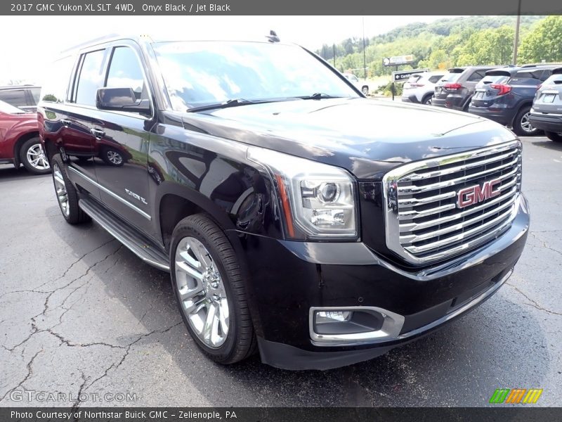 Onyx Black / Jet Black 2017 GMC Yukon XL SLT 4WD