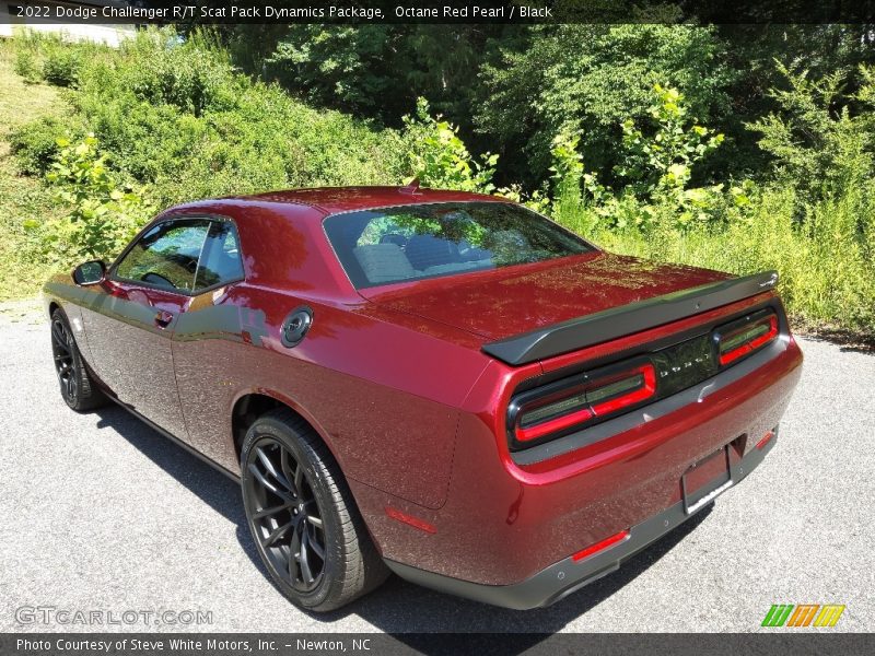 Octane Red Pearl / Black 2022 Dodge Challenger R/T Scat Pack Dynamics Package