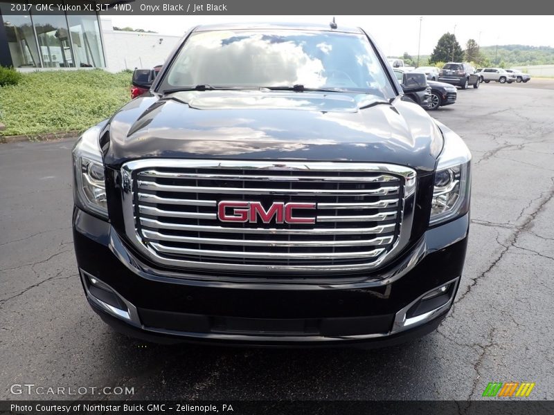 Onyx Black / Jet Black 2017 GMC Yukon XL SLT 4WD