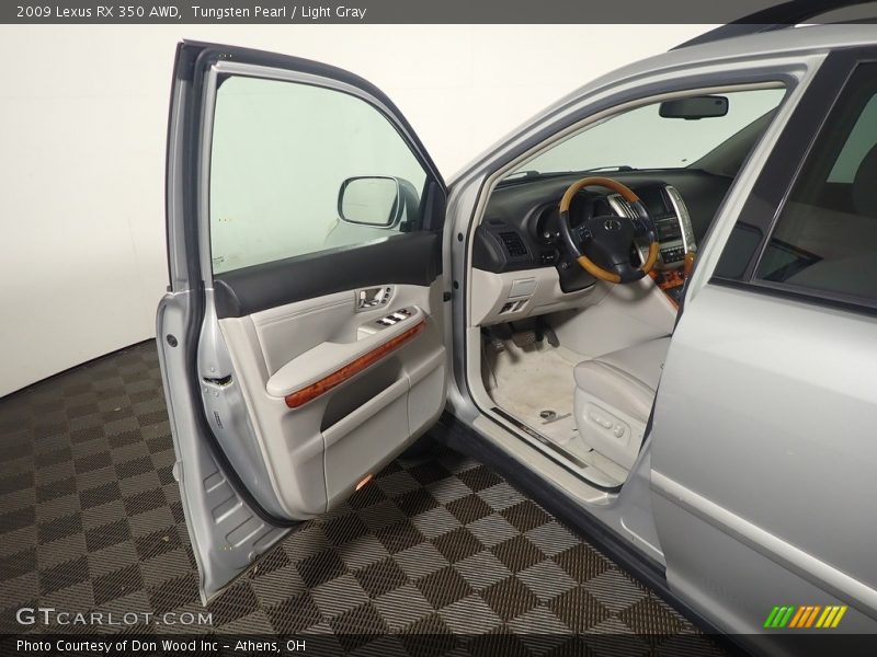 Tungsten Pearl / Light Gray 2009 Lexus RX 350 AWD