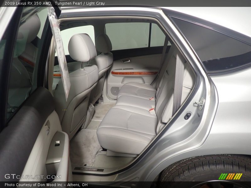 Tungsten Pearl / Light Gray 2009 Lexus RX 350 AWD