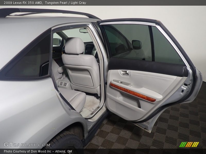 Tungsten Pearl / Light Gray 2009 Lexus RX 350 AWD