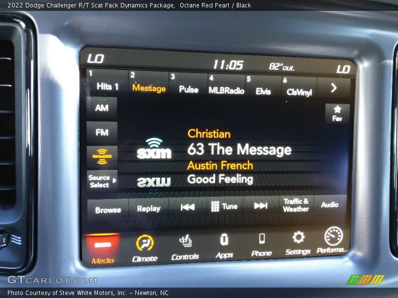 Octane Red Pearl / Black 2022 Dodge Challenger R/T Scat Pack Dynamics Package