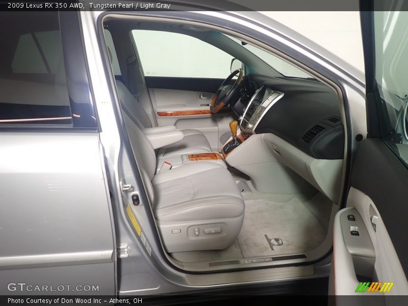 Tungsten Pearl / Light Gray 2009 Lexus RX 350 AWD