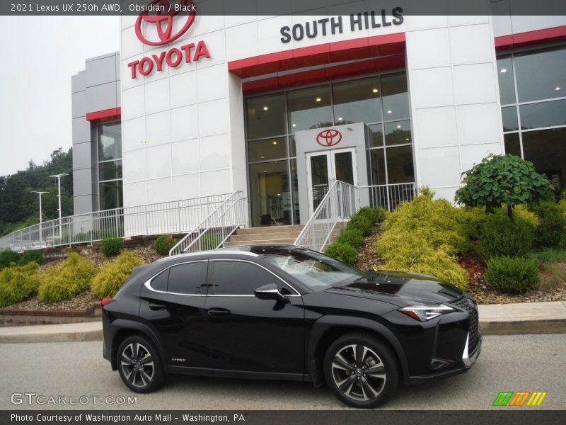 Obsidian / Black 2021 Lexus UX 250h AWD