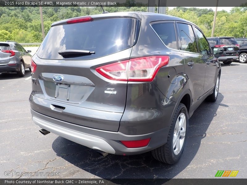 Magnetic Metallic / Charcoal Black 2015 Ford Escape SE 4WD