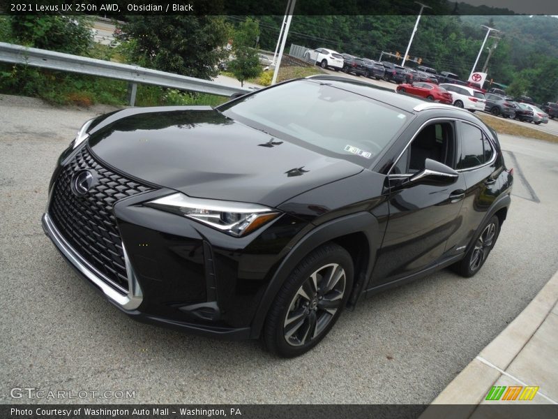 Obsidian / Black 2021 Lexus UX 250h AWD