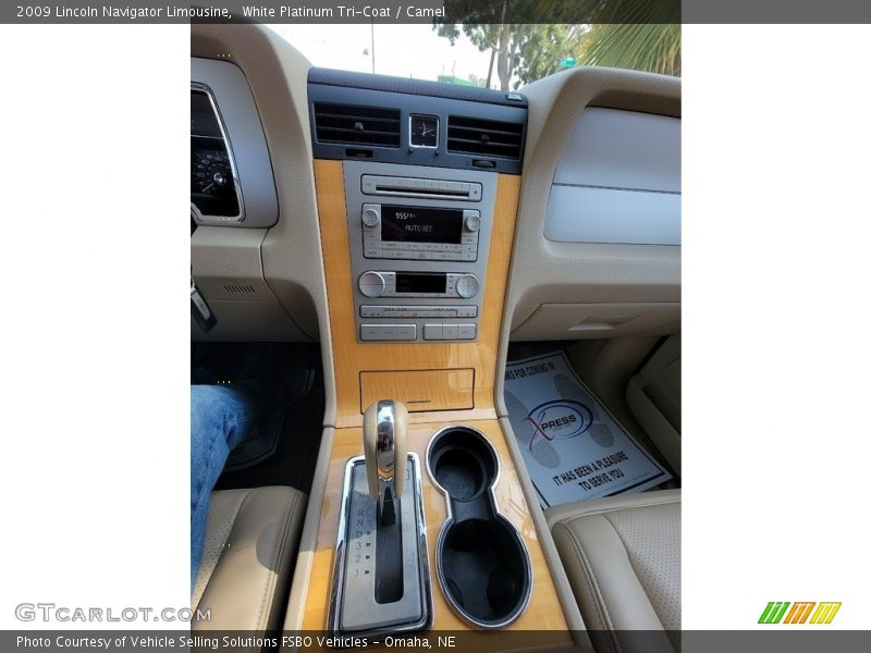 Dashboard of 2009 Navigator Limousine