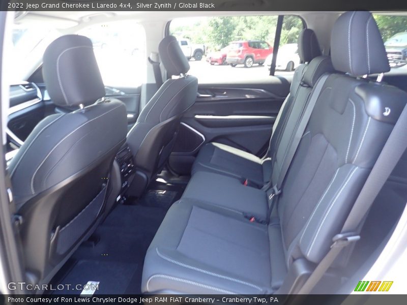Silver Zynith / Global Black 2022 Jeep Grand Cherokee L Laredo 4x4