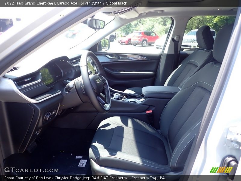 Silver Zynith / Global Black 2022 Jeep Grand Cherokee L Laredo 4x4