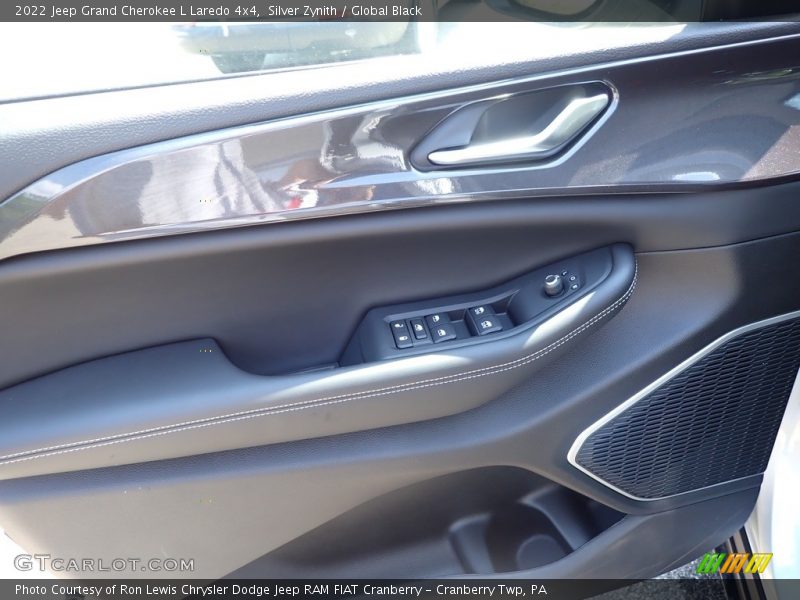 Silver Zynith / Global Black 2022 Jeep Grand Cherokee L Laredo 4x4