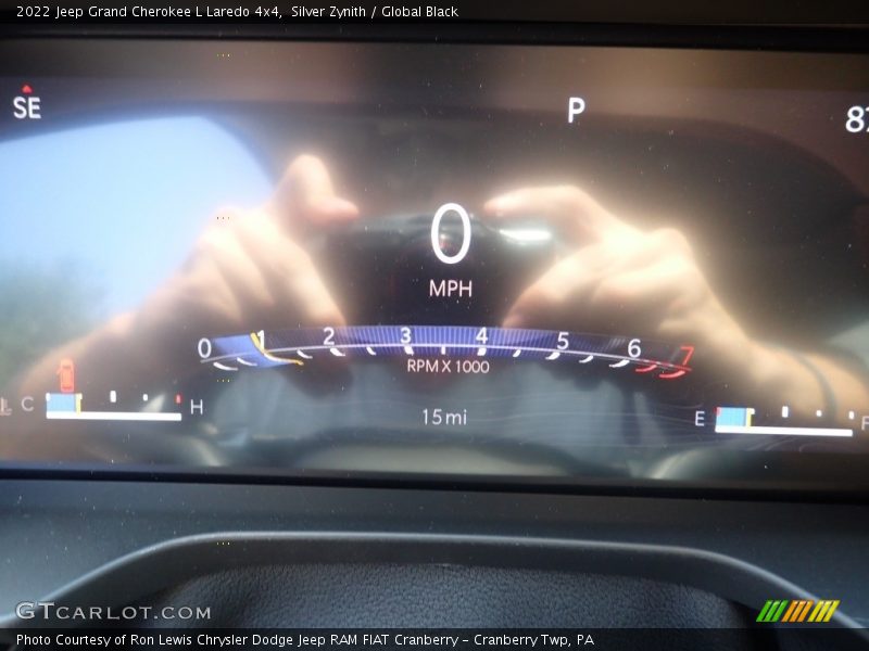 Silver Zynith / Global Black 2022 Jeep Grand Cherokee L Laredo 4x4