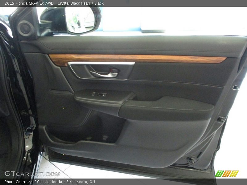 Crystal Black Pearl / Black 2019 Honda CR-V EX AWD