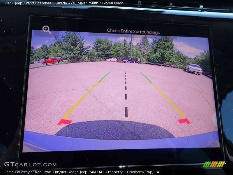 Silver Zynith / Global Black 2022 Jeep Grand Cherokee L Laredo 4x4