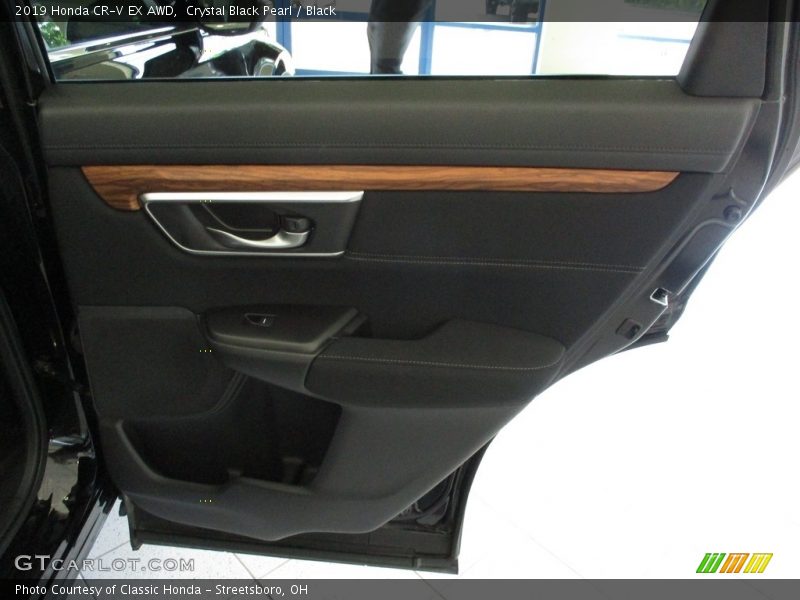 Crystal Black Pearl / Black 2019 Honda CR-V EX AWD