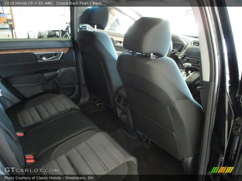 Crystal Black Pearl / Black 2019 Honda CR-V EX AWD