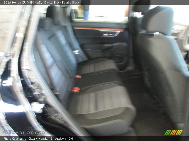 Crystal Black Pearl / Black 2019 Honda CR-V EX AWD
