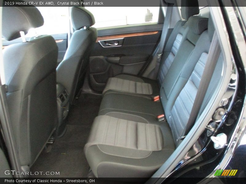 Crystal Black Pearl / Black 2019 Honda CR-V EX AWD