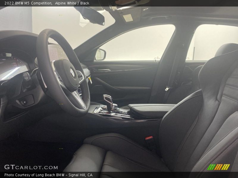 Front Seat of 2022 M5 Competition