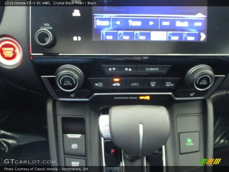 Crystal Black Pearl / Black 2019 Honda CR-V EX AWD
