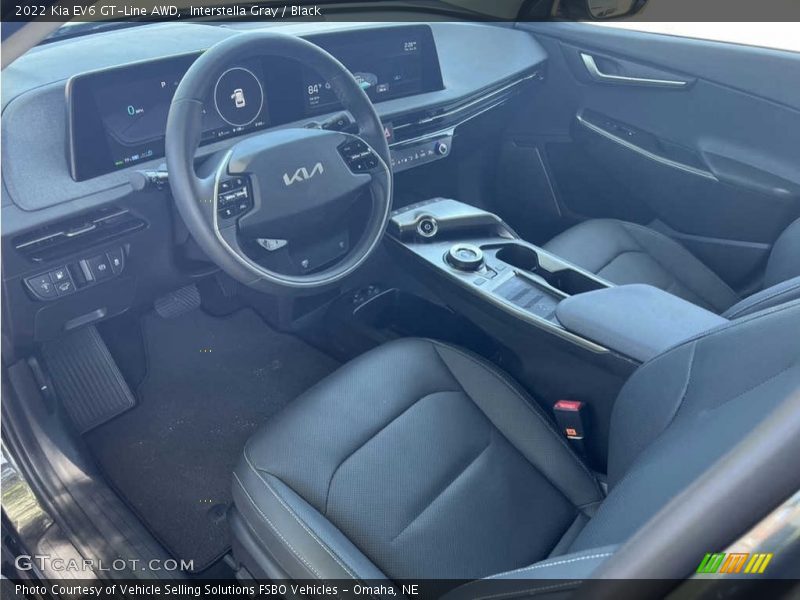 Front Seat of 2022 EV6 GT-Line AWD