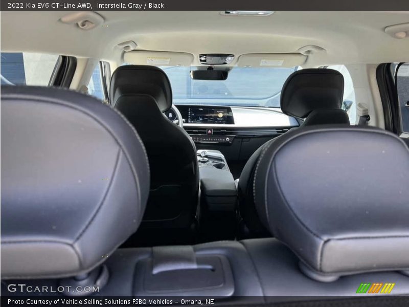 Interstella Gray / Black 2022 Kia EV6 GT-Line AWD