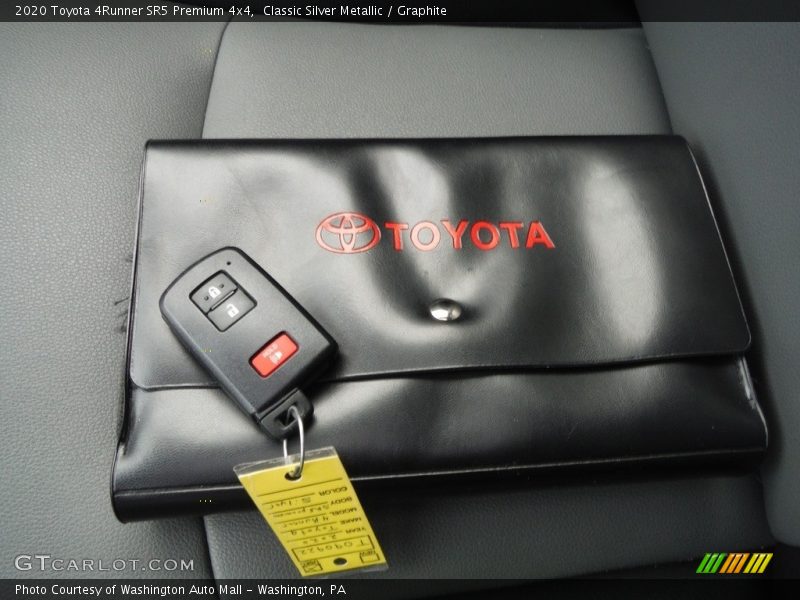 Classic Silver Metallic / Graphite 2020 Toyota 4Runner SR5 Premium 4x4