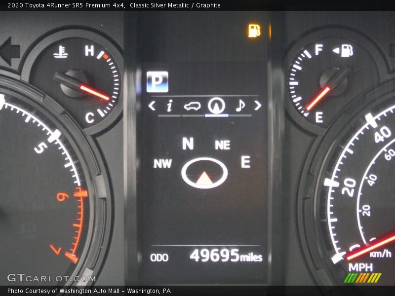 Classic Silver Metallic / Graphite 2020 Toyota 4Runner SR5 Premium 4x4