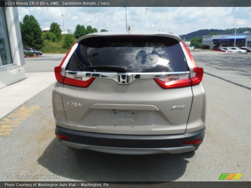 Sandstorm Metallic / Ivory 2019 Honda CR-V EX-L AWD