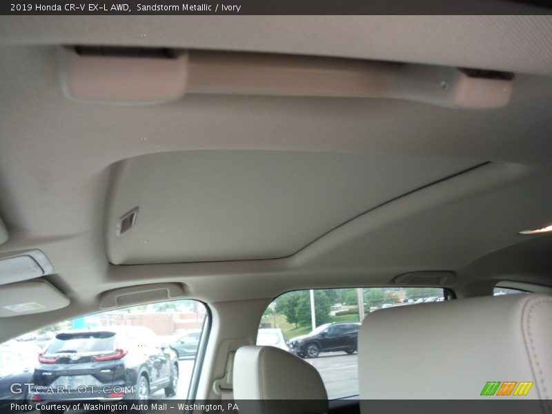 Sandstorm Metallic / Ivory 2019 Honda CR-V EX-L AWD
