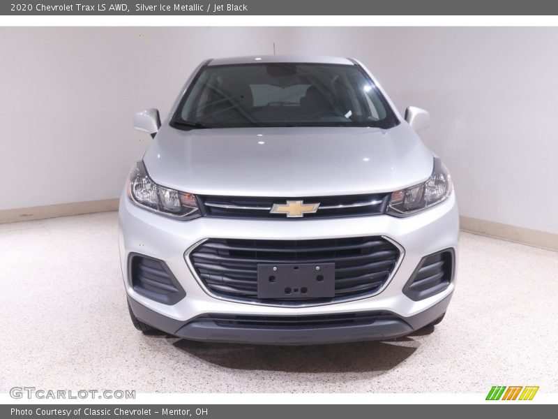 Silver Ice Metallic / Jet Black 2020 Chevrolet Trax LS AWD