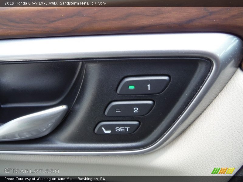 Sandstorm Metallic / Ivory 2019 Honda CR-V EX-L AWD