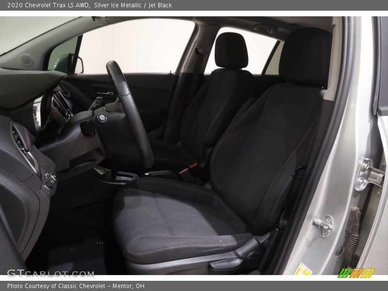 Silver Ice Metallic / Jet Black 2020 Chevrolet Trax LS AWD