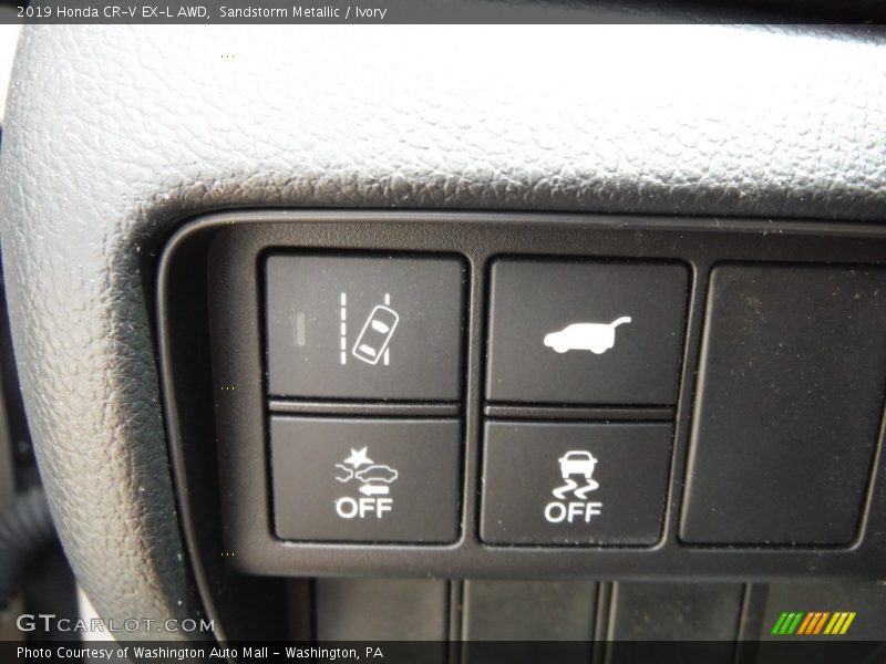 Sandstorm Metallic / Ivory 2019 Honda CR-V EX-L AWD