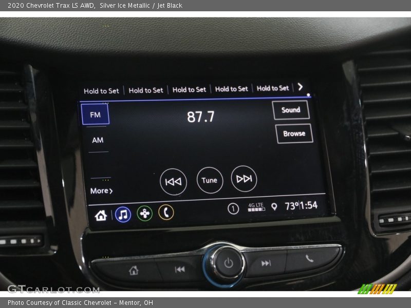 Silver Ice Metallic / Jet Black 2020 Chevrolet Trax LS AWD