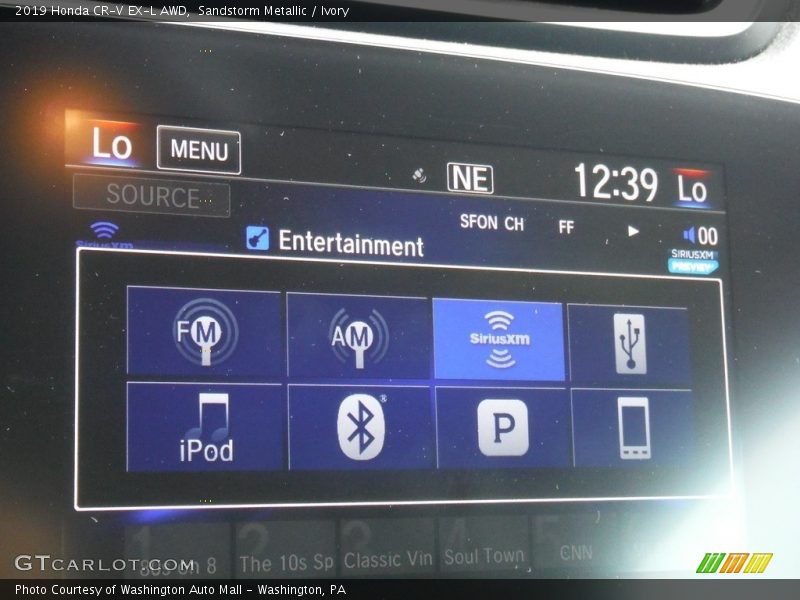 Sandstorm Metallic / Ivory 2019 Honda CR-V EX-L AWD