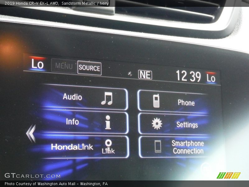 Sandstorm Metallic / Ivory 2019 Honda CR-V EX-L AWD