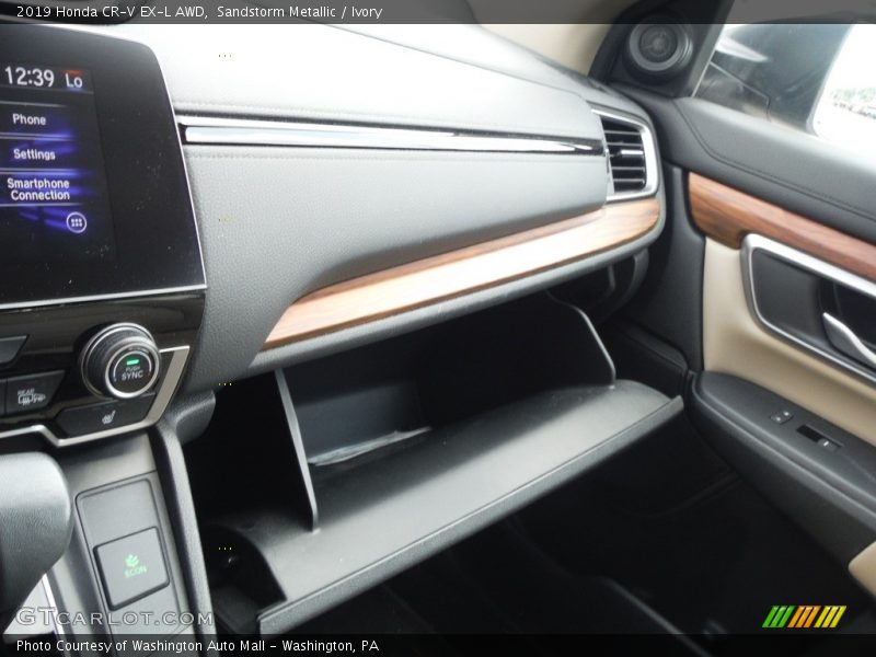 Sandstorm Metallic / Ivory 2019 Honda CR-V EX-L AWD