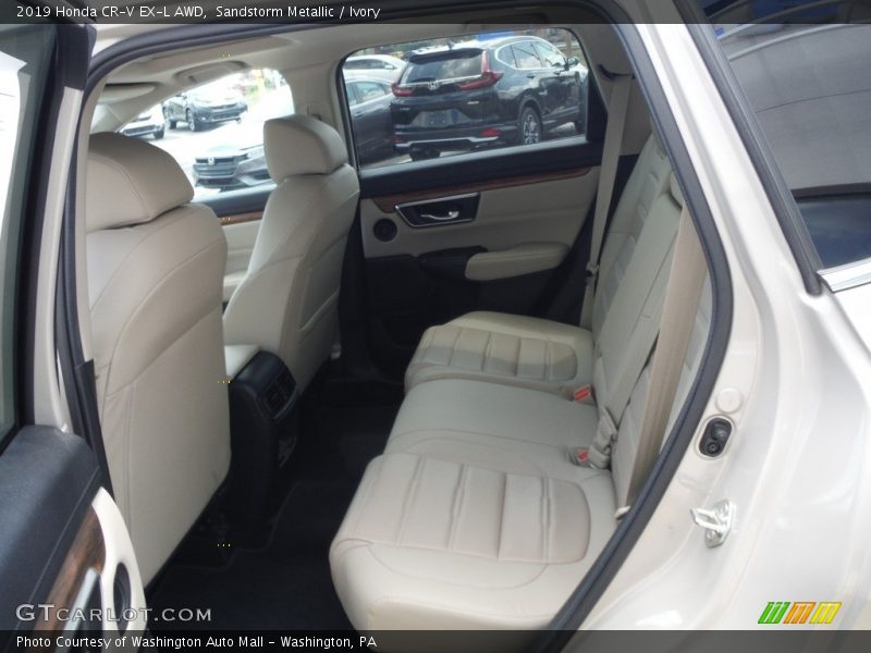 Sandstorm Metallic / Ivory 2019 Honda CR-V EX-L AWD