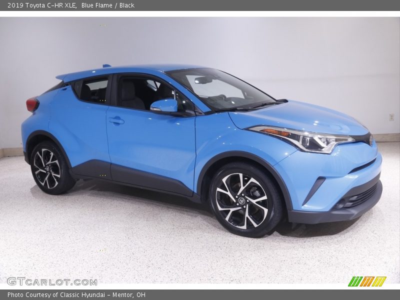 Blue Flame / Black 2019 Toyota C-HR XLE